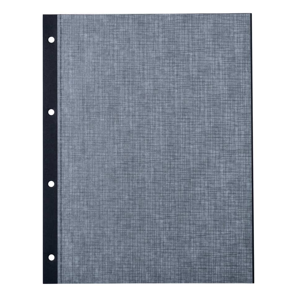 Fotokarton, 232x297mm, 20 Blatt, schwarz HERMA 7577
