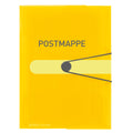 Gummizugmappe, A4, Kunststoff, transparent gelb HERLITZ 300000787 HERLITZ 300000787 11394343 Postmappe