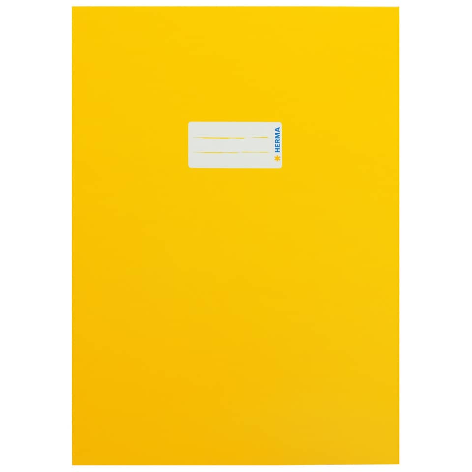 Heftschoner, A4, Karton, gelb HERMA 19746