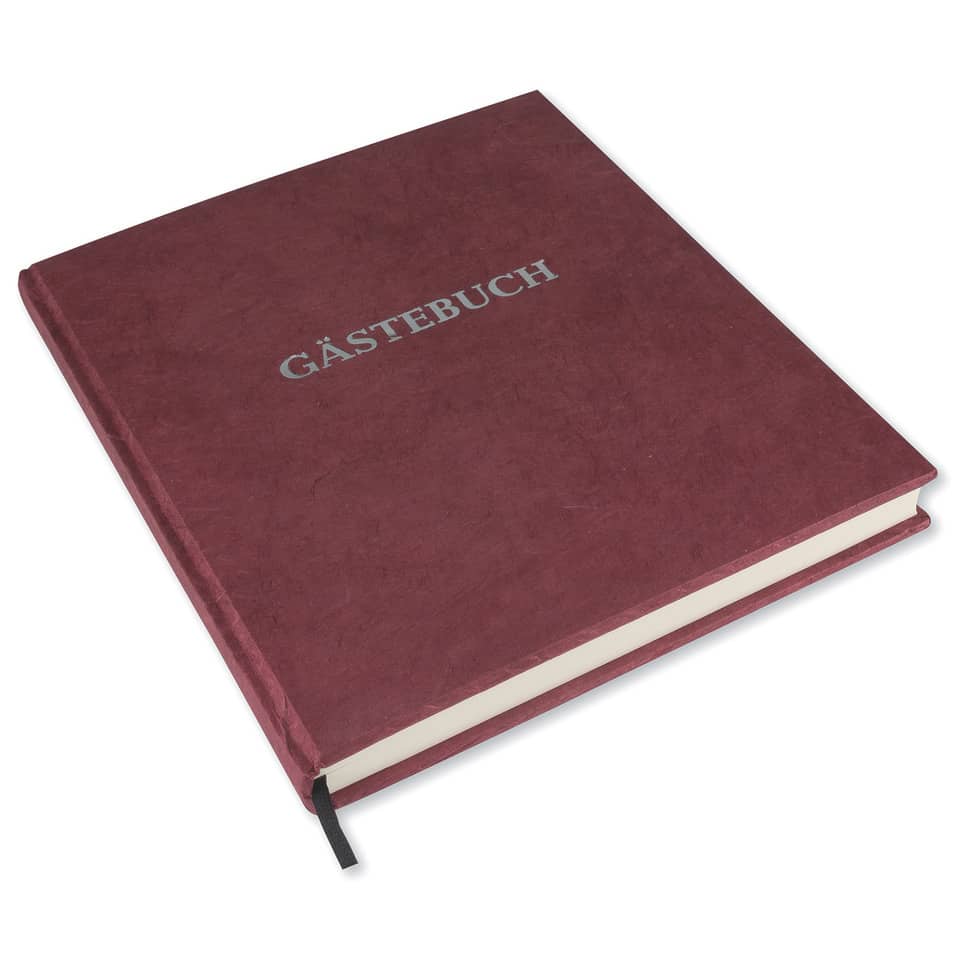 Gästebuch NepaLokta, 21x24cm, bordeaux NEPALOKTA 848B NEPALOKTA 848B 21x24cm