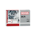 Heftklammern 26/6, 1000 Stück, verzinkt NOVUS 040-0056 NOVUS NV040-0056