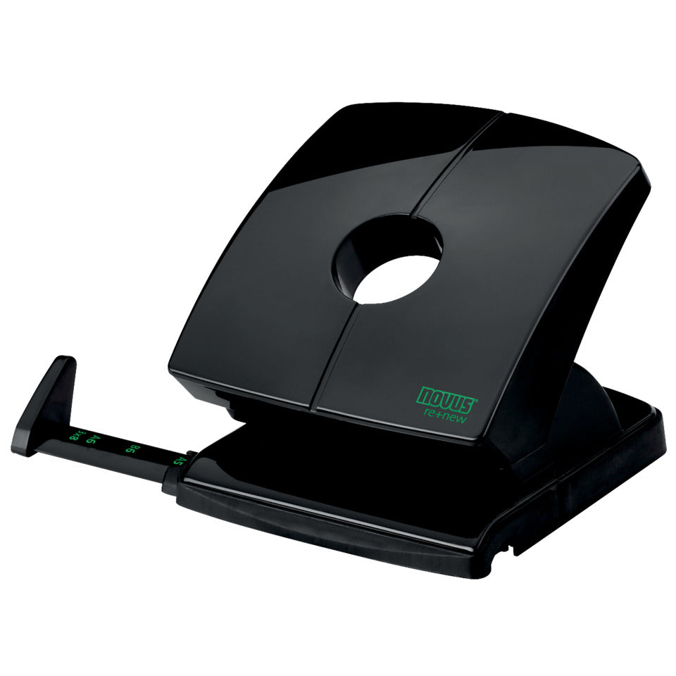 Locher B 230 re+new, 30 Blatt, Anschlagschiene, Metall, schwarz NOVUS 025-0637 NOVUS 025-0637 60-B230RENEW01