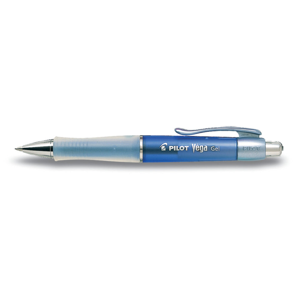 Gelschreiber Véga-Gel, Schreibfarbe Schwarz, dokumentenecht, 0.7mm (M), blau PILOT 2514003 PILOT 2514003  BL-415-V-LT