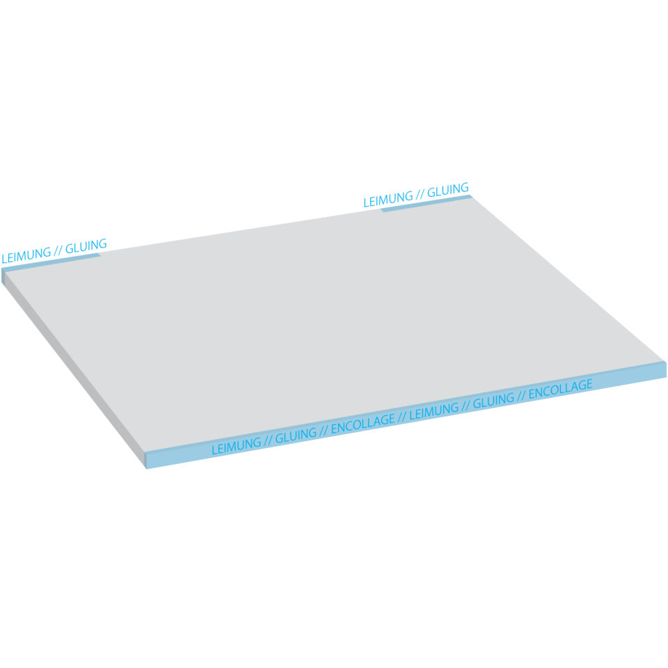 Papier-Schreibunterlage, 59,5x41cm, 30 Blatt, blanko SIGEL HO300 SIGEL HO300 30 Blatt  40,60 cm
