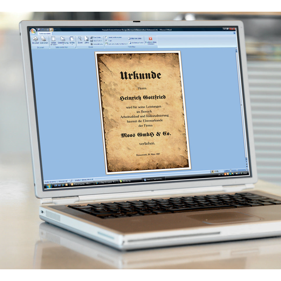 Design Papier History, A4, 90g/m², 50 Blatt SIGEL DP240 SIGEL DP240   90g  50BL