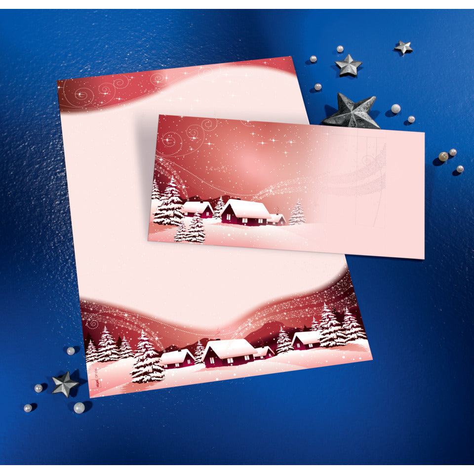 Weihnachts-Briefumschlag Silent Night, DIN lang, 90g/m², 50 Stück SIGEL DU033 SIGEL DU033 Silent Night