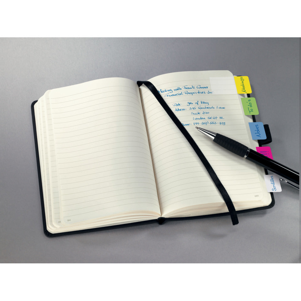 Index Tabmarker extra strong, 25x38mm, 60 Stück, sortiert SIGEL HN203 SIGEL HN203 60BL