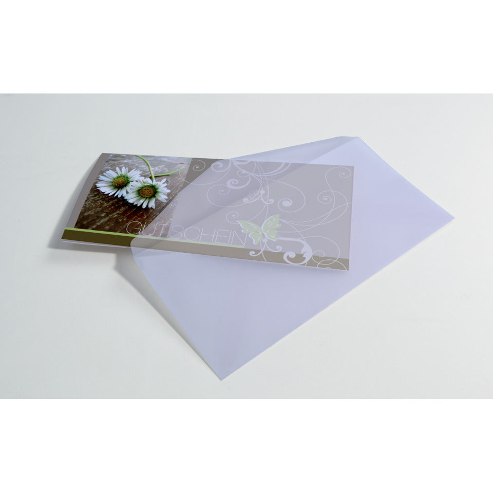 Umschlag, C5, 100g/m², 25 Stück, transparent SIGEL DU230 SIGEL DU230 C5 100g 25ST