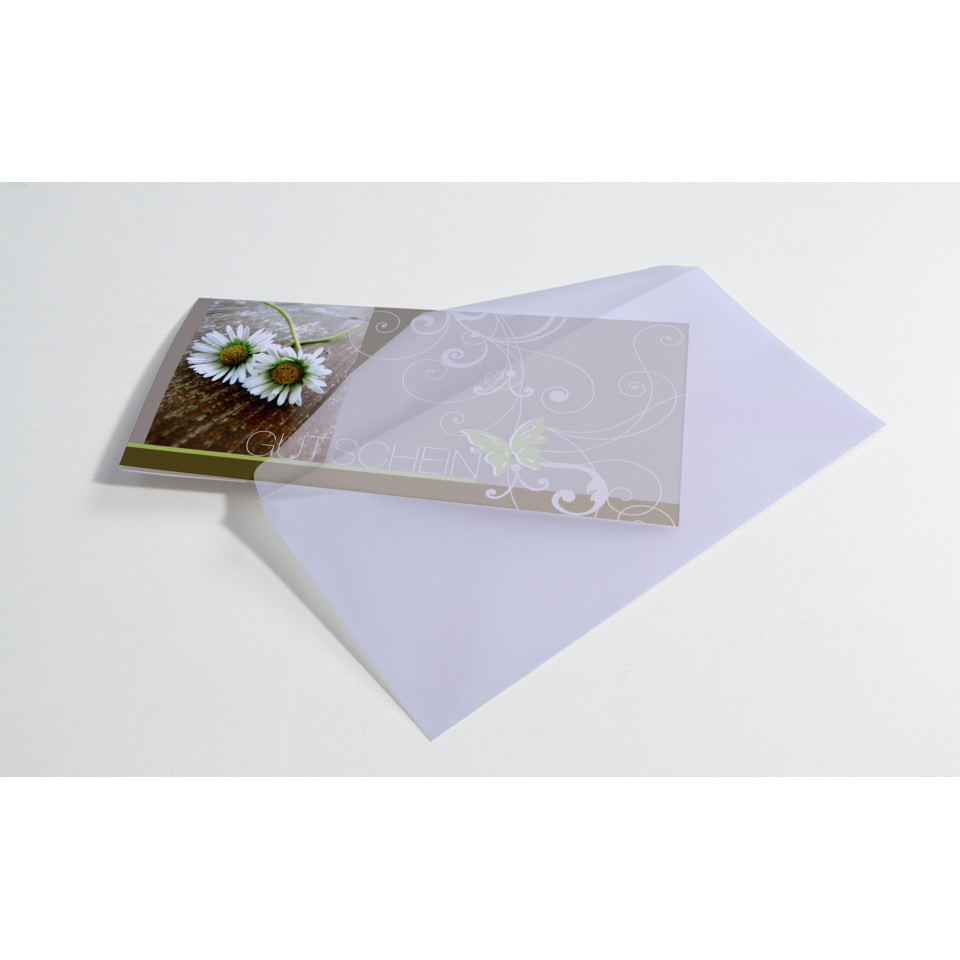 Umschlag, C5, 100g/m², 25 Stück, transparent SIGEL DU230 SIGEL DU230 C5 100g 25ST