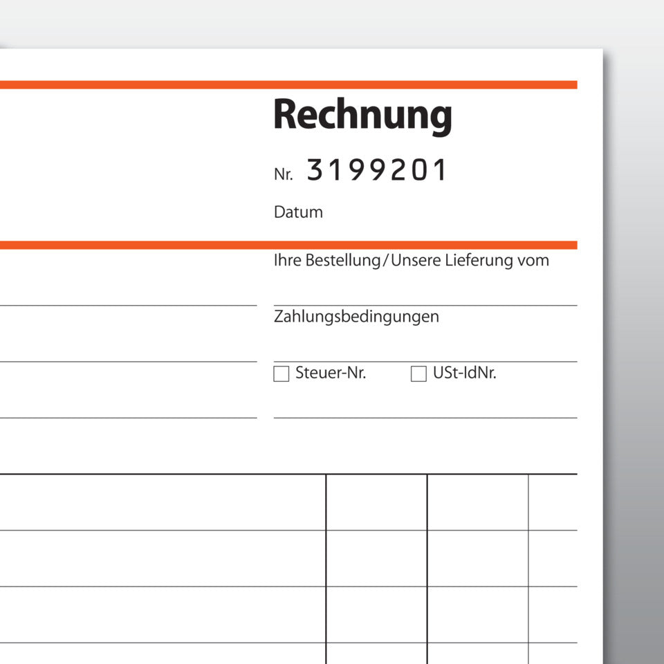 Rechnung, A5, 2x50 Blatt SIGEL SD131 SIGEL SD131 fortlfd. num.