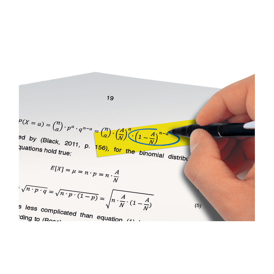 Haftmarker-Film Mini mit Clip, 52x82mm, 125 Blatt SIGEL HN610 SIGEL HN610 mit Clip