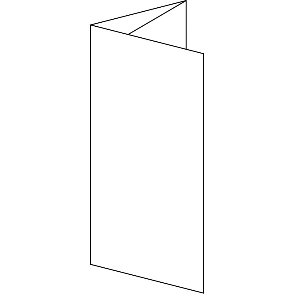 Faltkarte, DIN lang, 185g/m², 50 Stück, blanko SIGEL DP810 SIGEL DP810  185g 50St