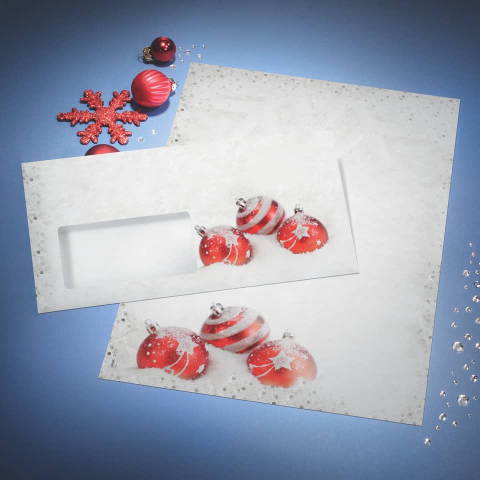 Weihnachts-Design-Briefhülle Winter Flair, DIN lang, 90g/m², 50 Stück SIGEL DU247 SIGEL DU247 Winter Flair