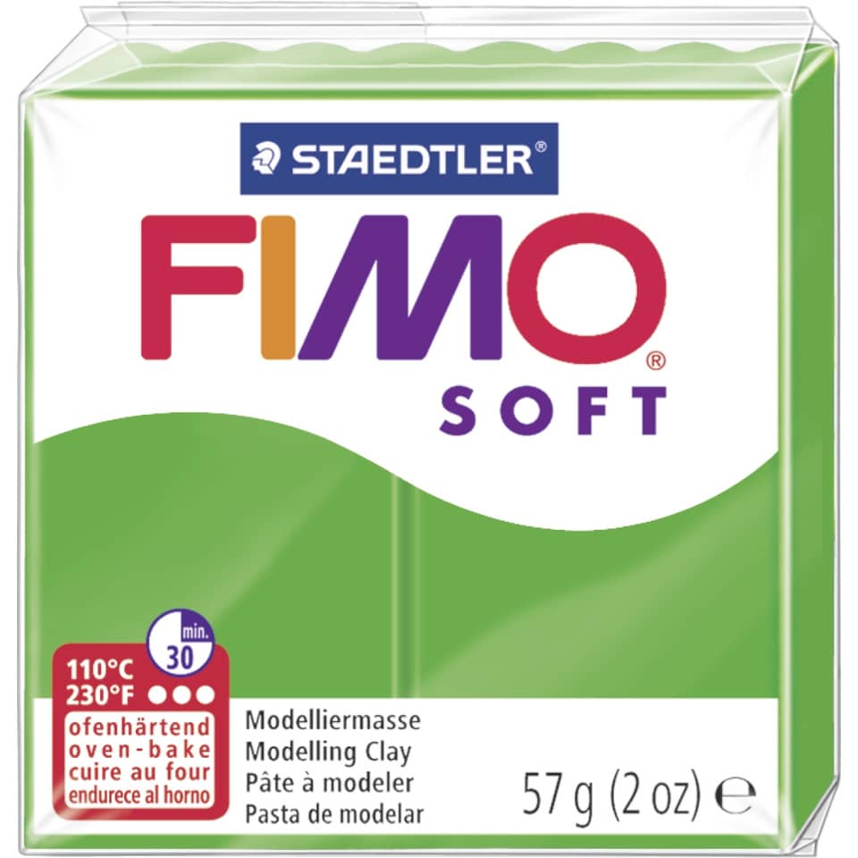 Modelliermasse FIMO® soft, 57 g, tropisch grün STAEDTLER 8020-53 STAEDTLER 8020-53  Soft 56g