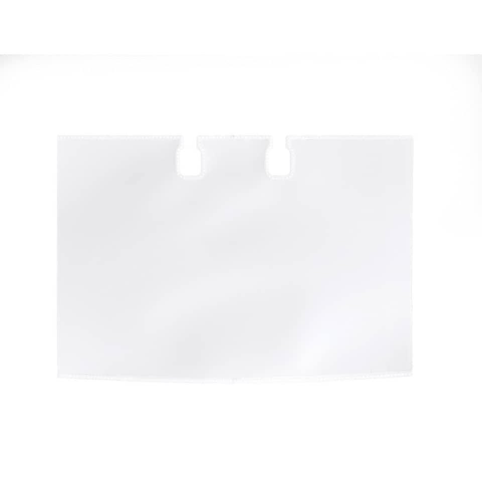 Visitenkarten-Ersatzhüllen Visifix® Flip/Desk, 40 Stück, transparent DURABLE 2418 19