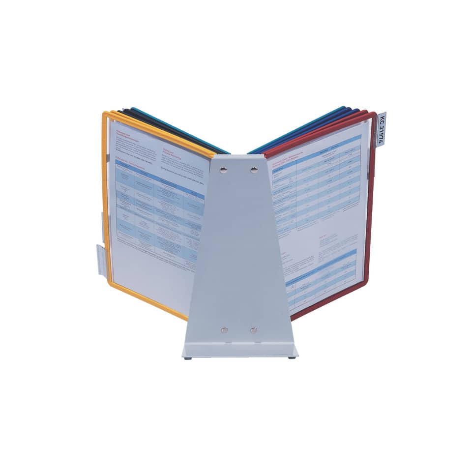 Tischständer VARIO® table 10, sortiert DURABLE 5570 00 DURABLE 5570 00 mit Tafeln
