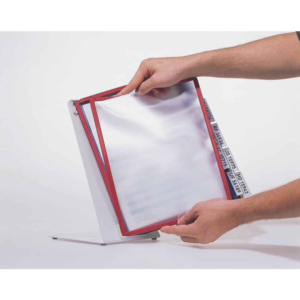 Tischständer VARIO® table 10, sortiert DURABLE 5570 00 DURABLE 5570 00 mit Tafeln