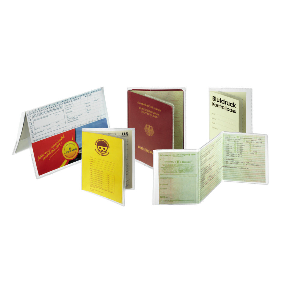 Doppelhülle dokumentenecht, A7, transparent DURABLE 2138 19
