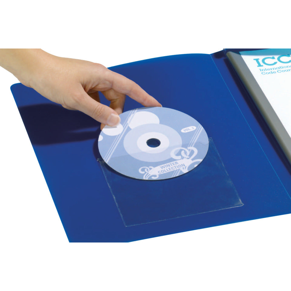 Selbstklebetasche POCKETFIX® CD/DVD, mit Verschlussklappe   100 Stück DURABLE 8280 19 DURABLE 8280 19 Pocketfix