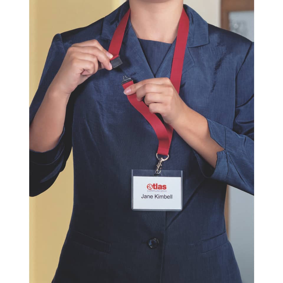 Textilband mit Sicherheitsverschluss, 20mmx44cm, 10 Stück, schwarz DURABLE 8137 01 DURABLE 8137 01 20mm-44cm