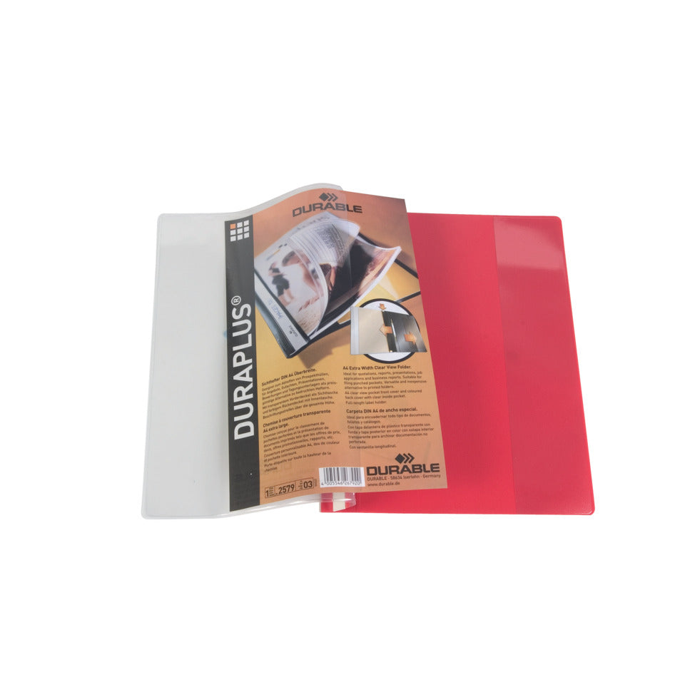 Angebotshefter Duraplus, A4, rot DURABLE 2579 03 DURABLE 2579 03 Plastik