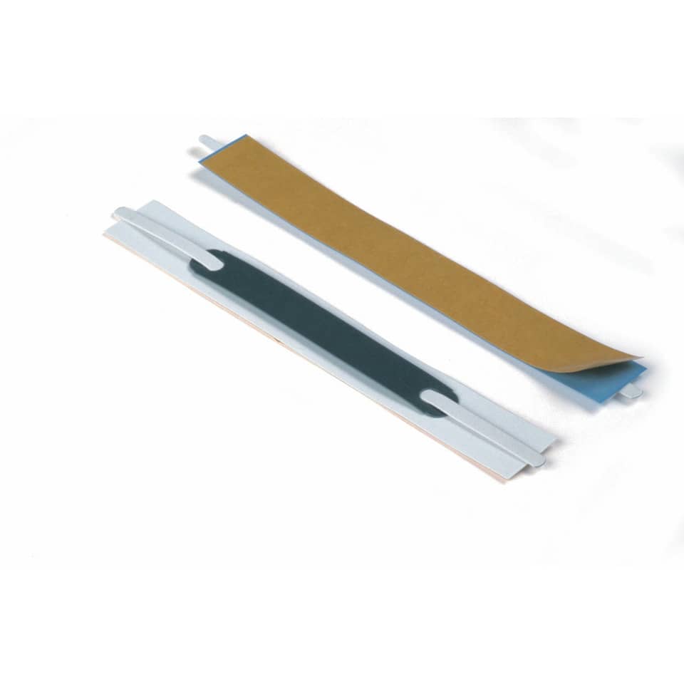 Heftstreifen Flexifix - selbstklebend, 20 x 150 mm, PP, 100 Stück, weiß DURABLE 6906 02 DURABLE 6906 02 Flexifix