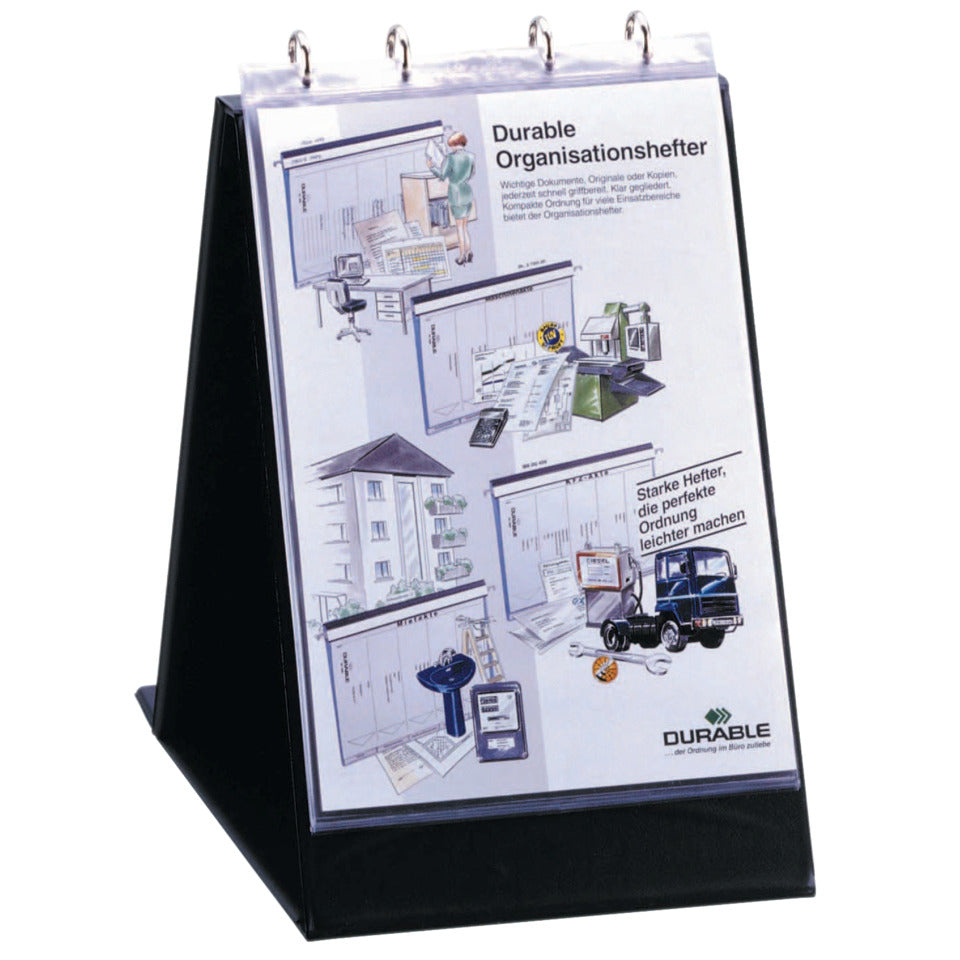 Flipcharthülle für Durastar, A4 quer, 10 Stück DURABLE 8566 19 DURABLE 8566 19 A4 q