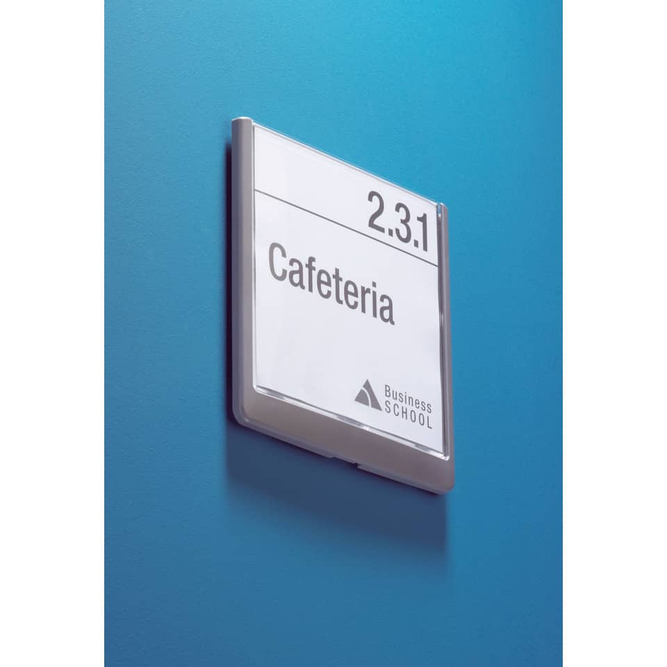 Türschild Click Sign, 149x148,5mm, graphit DURABLE 4862 37 DURABLE 4862 37 149x148,5mm