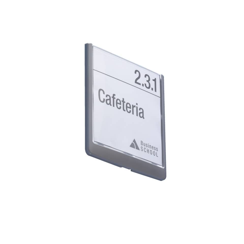 Türschild Click Sign, 149x148,5mm, graphit DURABLE 4862 37 DURABLE 4862 37 149x148,5mm