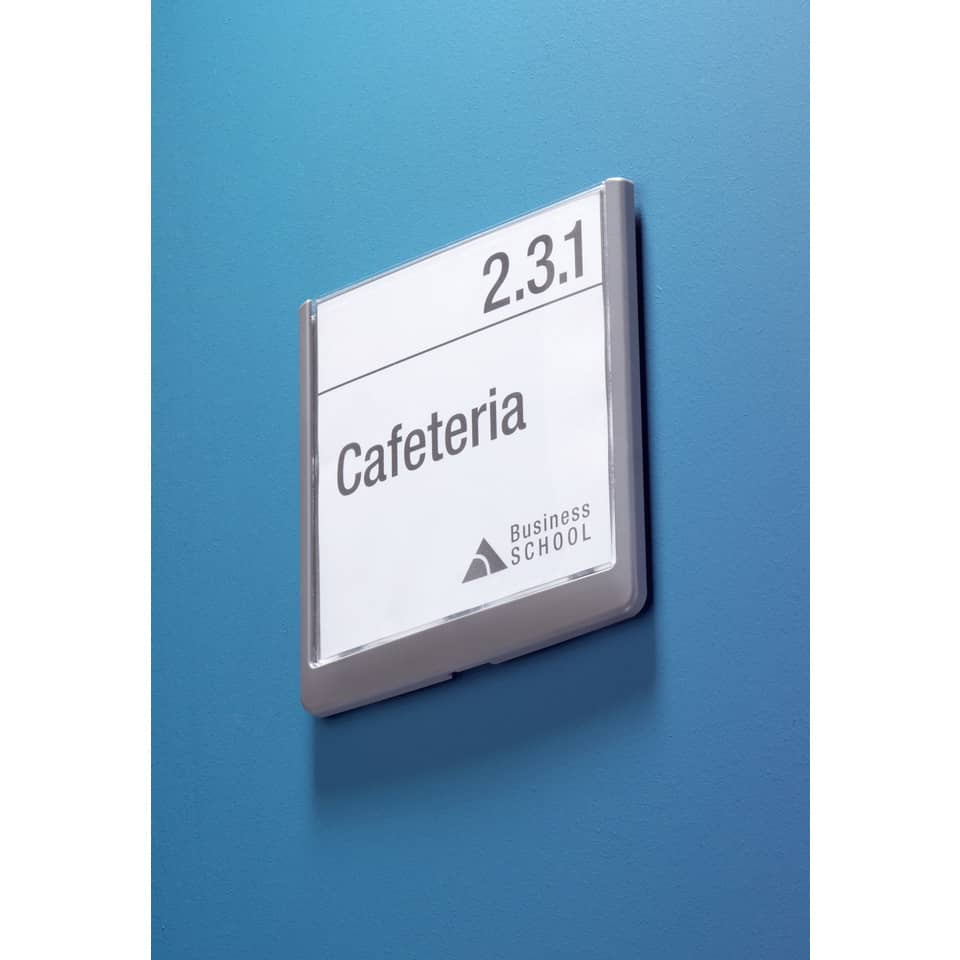 Türschild Click Sign, 149x148,5mm, graphit DURABLE 4862 37 DURABLE 4862 37 149x148,5mm