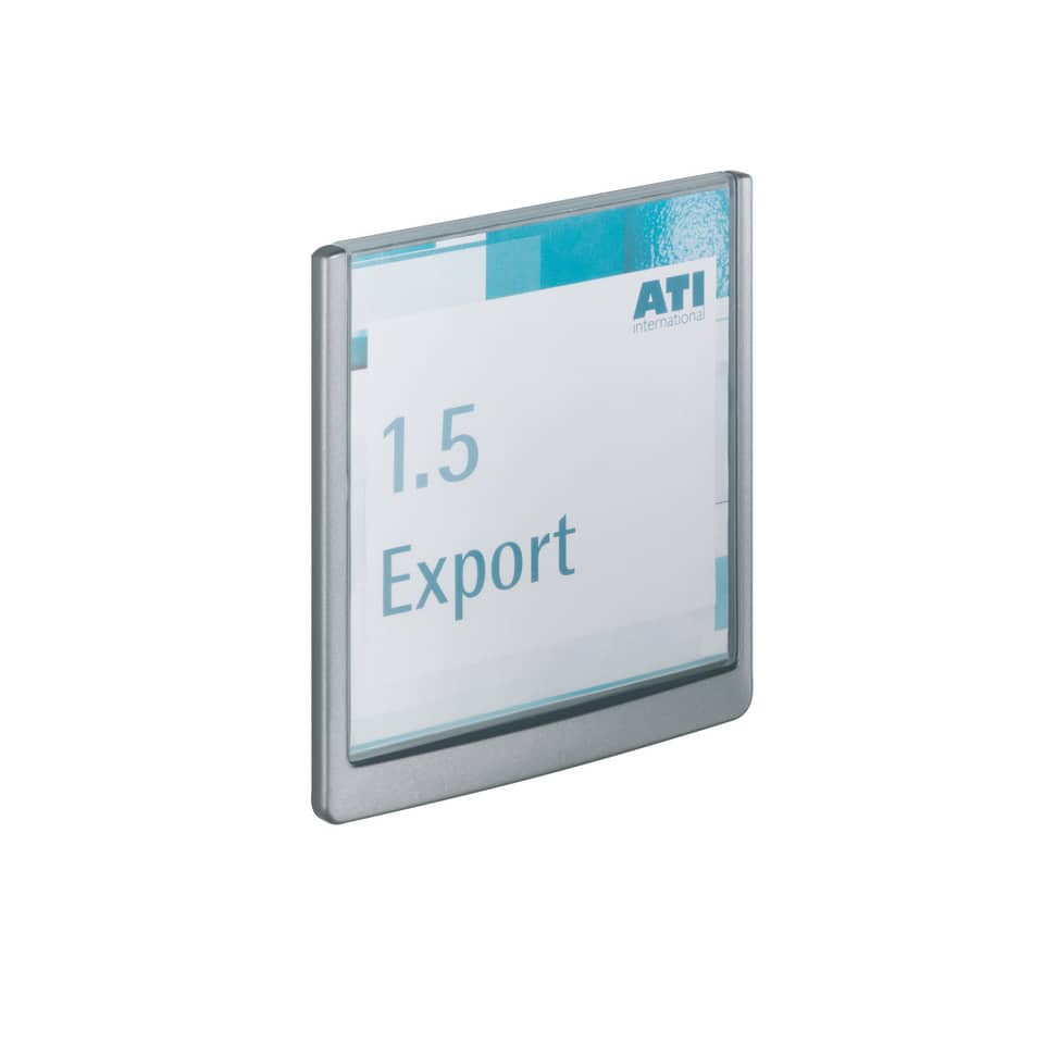 Türschild Click Sign, 149x148,5mm, graphit DURABLE 4862 37 DURABLE 4862 37 149x148,5mm