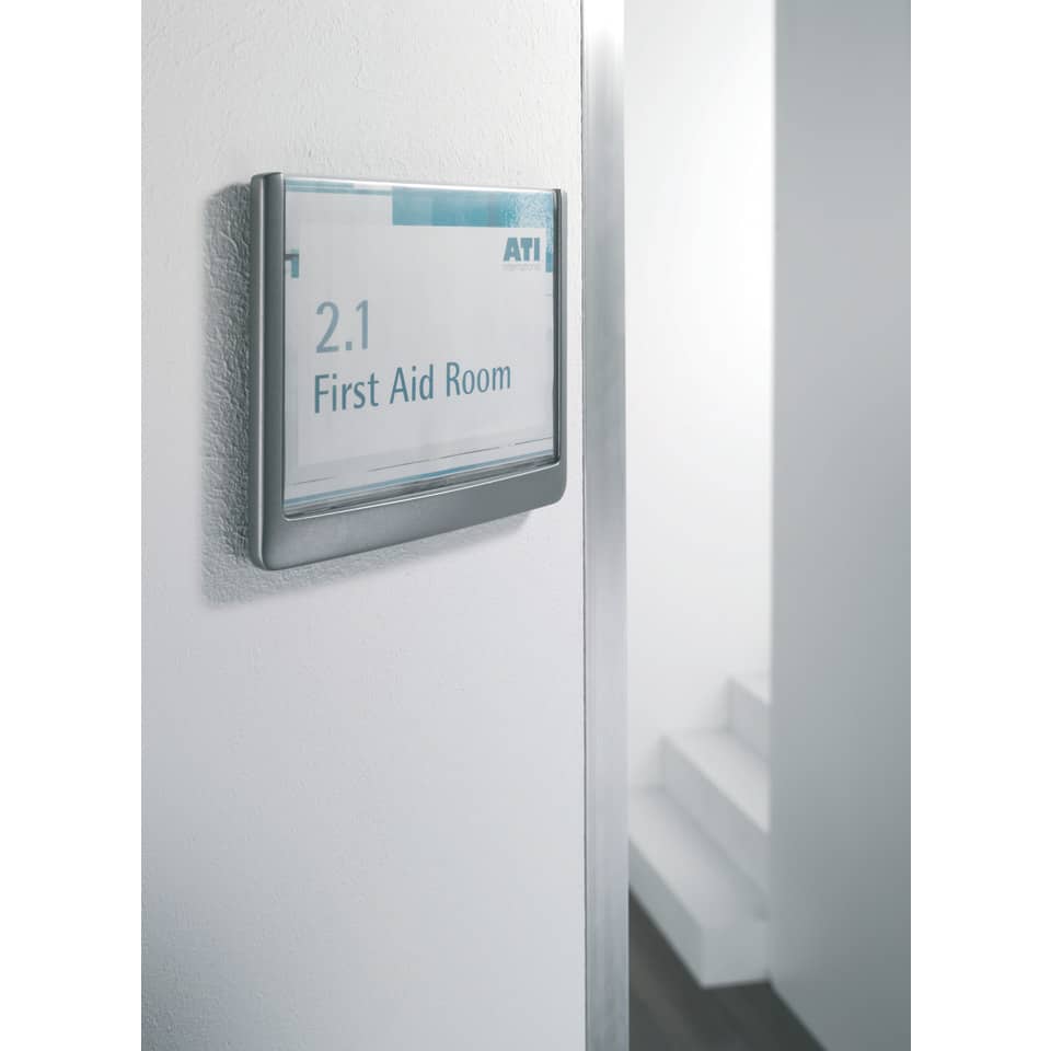 Türschild Click Sign, 149x148,5mm, graphit DURABLE 4862 37 DURABLE 4862 37 149x148,5mm