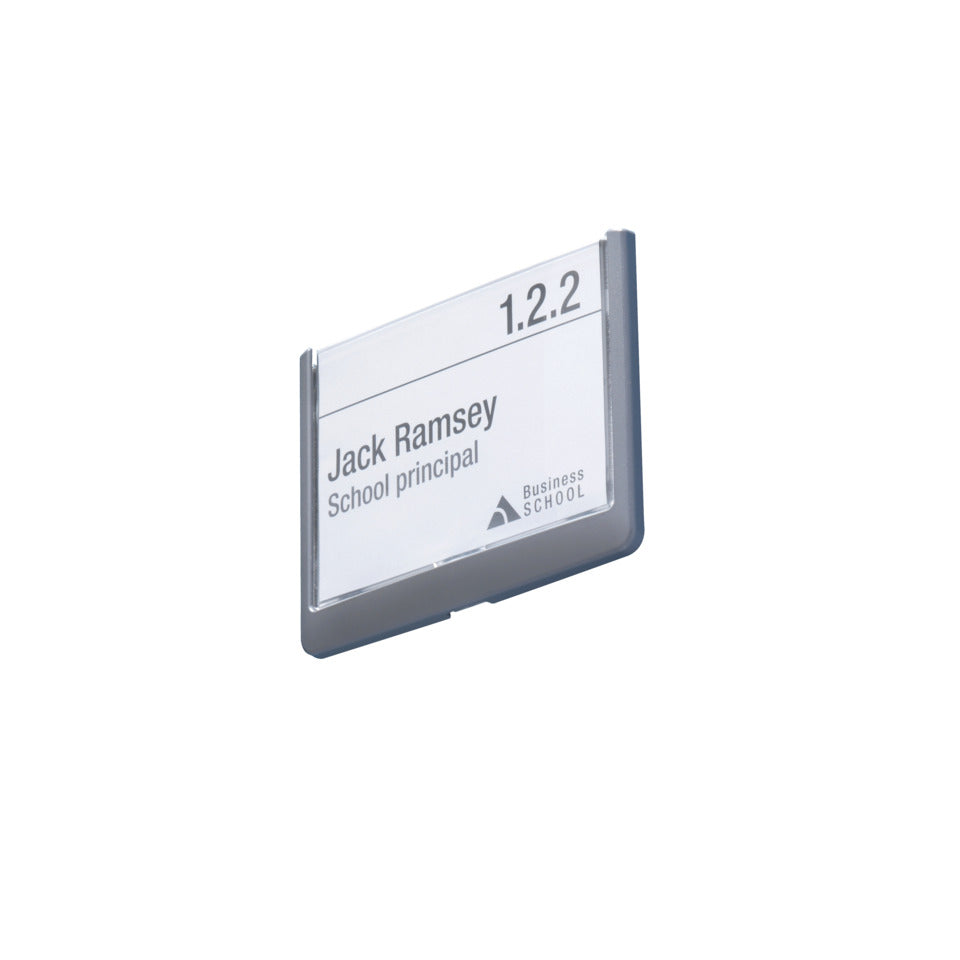 Türschild Click Sign, 149x105,5mm, graphit DURABLE 4861 37 DURABLE 4861 37 149x105,5mm