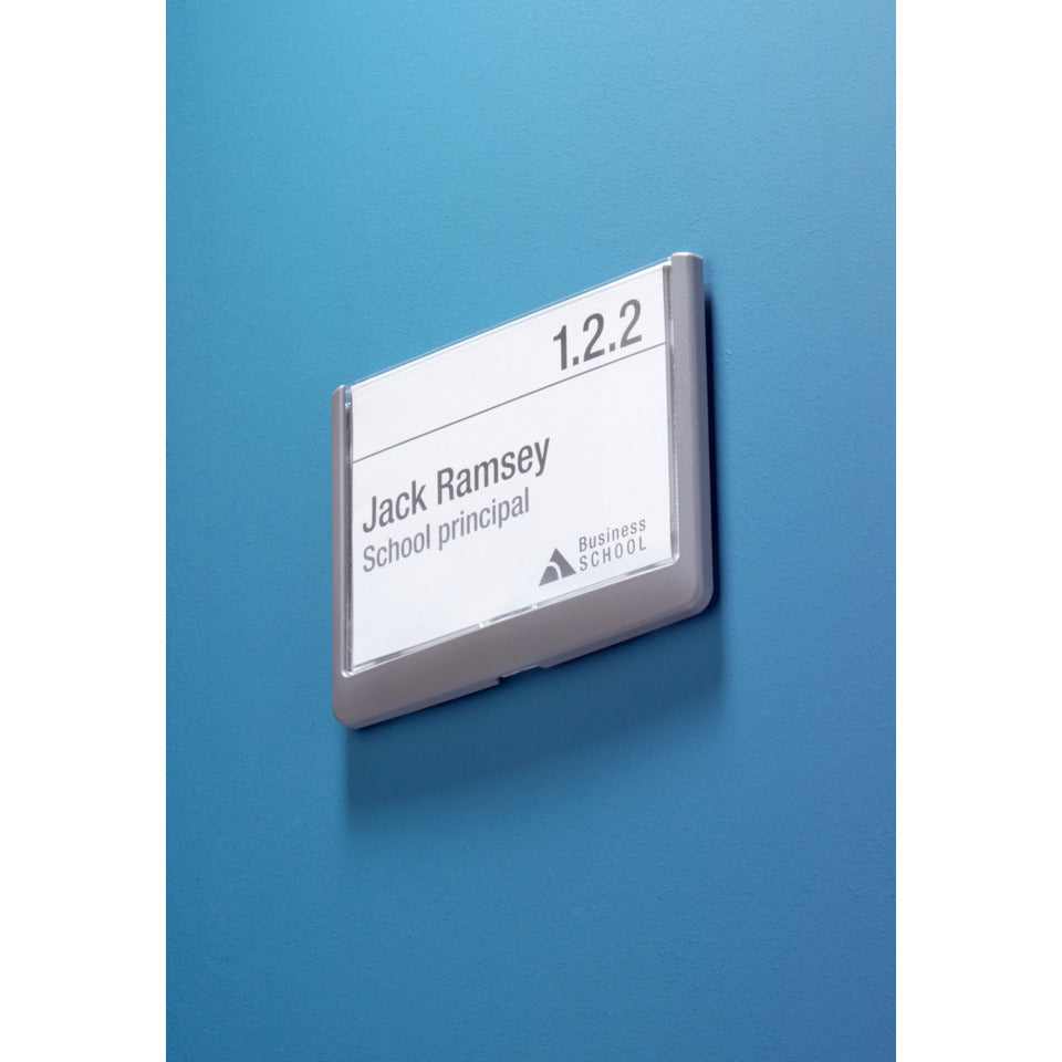 Türschild Click Sign, 149x105,5mm, graphit DURABLE 4861 37 DURABLE 4861 37 149x105,5mm