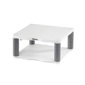 Monitorständer Premium, höhenverstellbar, Kunststoff, weiß/grau FELLOWES 91717