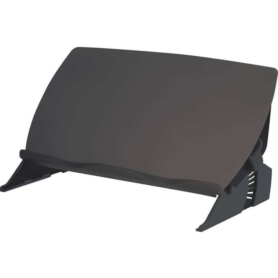 Dokumentenhalter/Schreibunterlage flexibel Easy Glide(TM), schwarz/grau FELLOWES 8210001 FELLOWES 8210001 Easy Glide