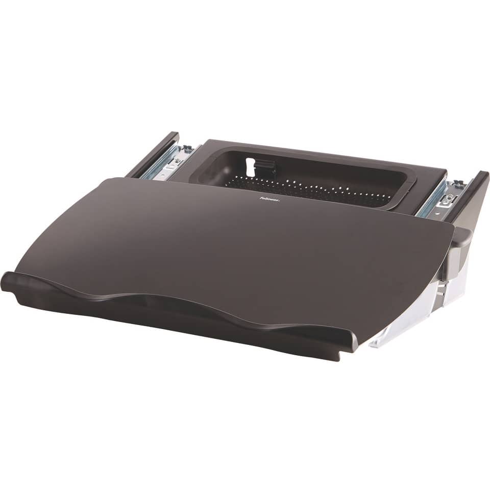 Dokumentenhalter/Schreibunterlage flexibel Easy Glide(TM), schwarz/grau FELLOWES 8210001 FELLOWES 8210001 Easy Glide