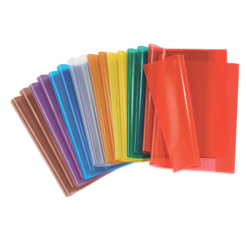 Heftschoner, A5, Plastik, transparent/violett HERMA 7486 HERMA 7486 Plastik