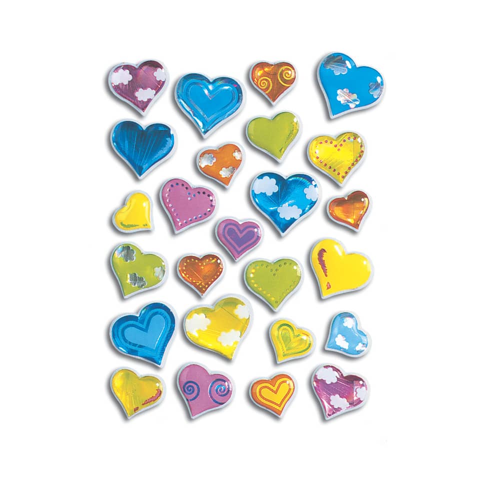 Sticker Herzen, Stone, 25 Stück HERMA 5217