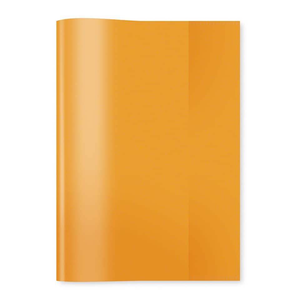 Heftschoner, A4, PP, transparent/orange HERMA 7494 HERMA 7494 Plastik