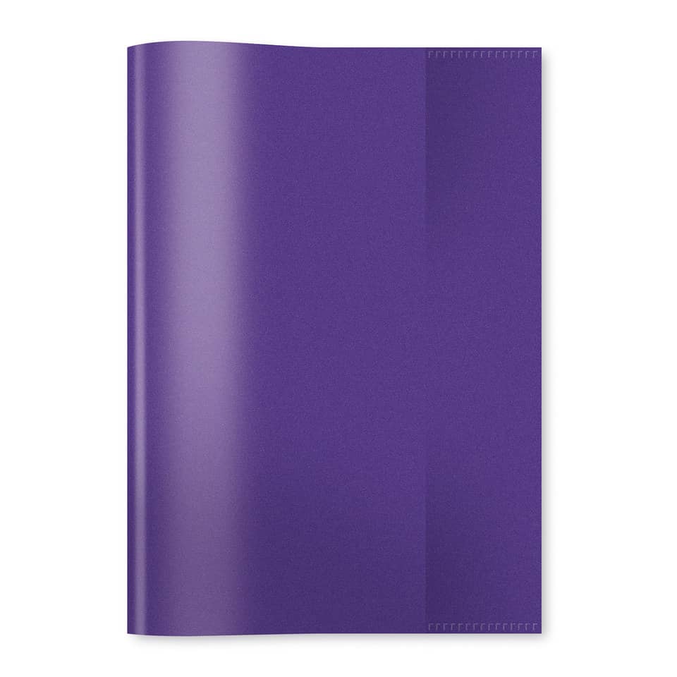 Heftschoner, A5, Plastik, transparent/violett HERMA 7486 HERMA 7486 Plastik