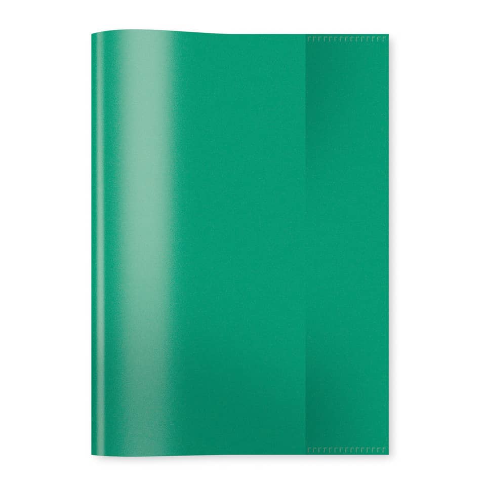 Heftschoner, A4, PP, transparent/dunkelgrün HERMA 7495 HERMA 7495 Plastik