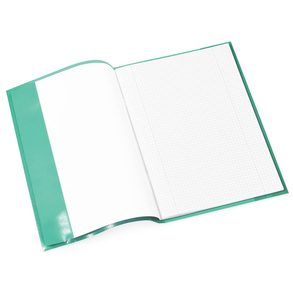 Heftschoner, A4, PP, transparent/dunkelgrün HERMA 7495 HERMA 7495 Plastik