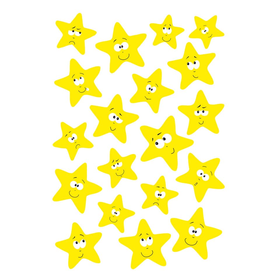 Sticker Sterne Neon-Gelb, 19 Stück HERMA 3714 HERMA 3714 Magicsticker