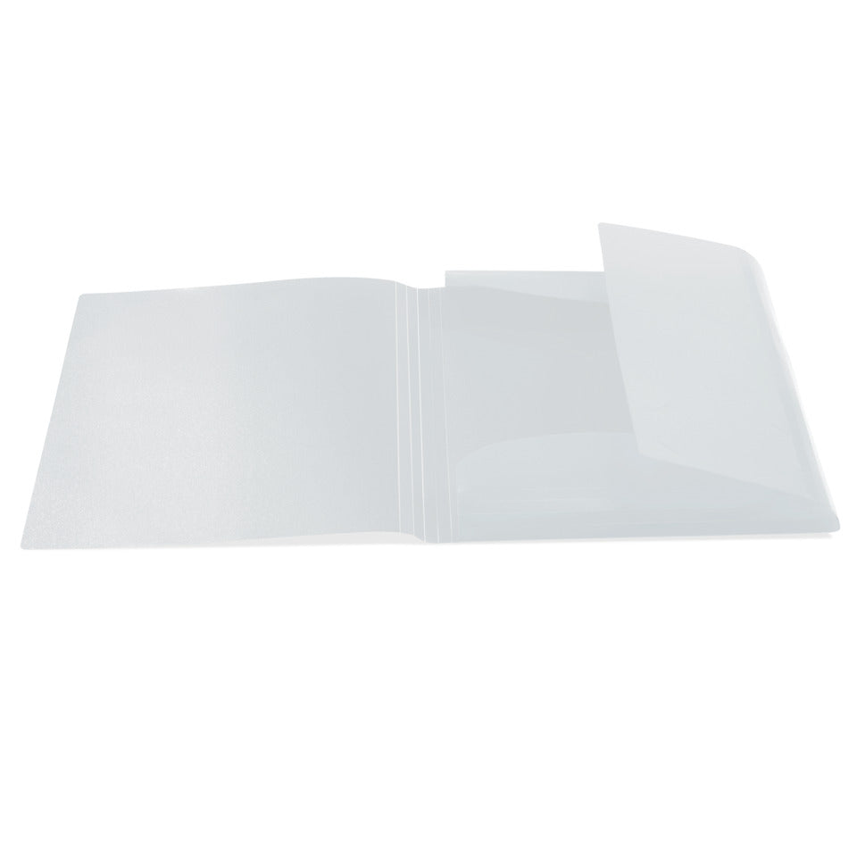 Sammelmappe, A4, PP, transluzent/weiß HERMA 19500 HERMA 19500 weiss