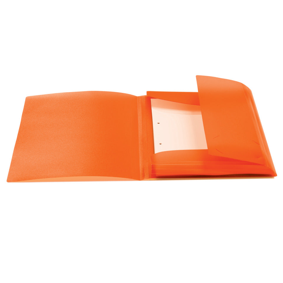 Sammelmappe, A4, PP, transluzent/orange HERMA 19503 HERMA 19503 orange