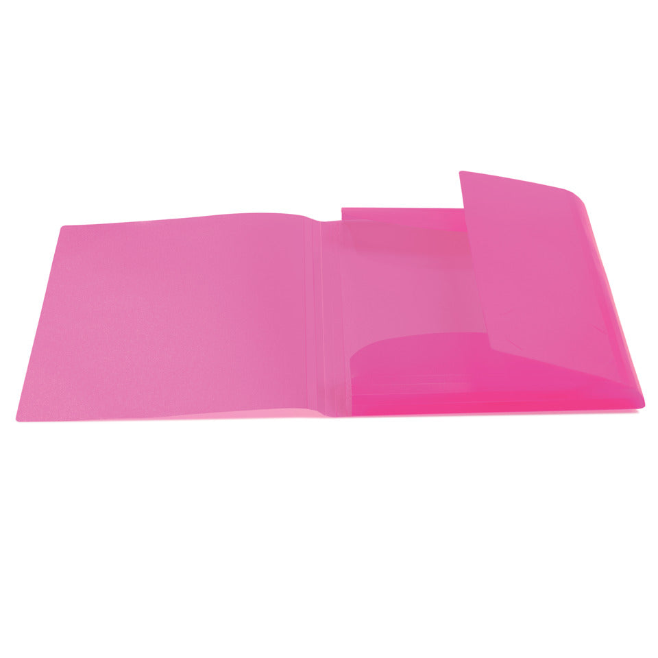 Sammelmappe, A4, PP, transluzent/pink HERMA 19505 HERMA 19505 pink