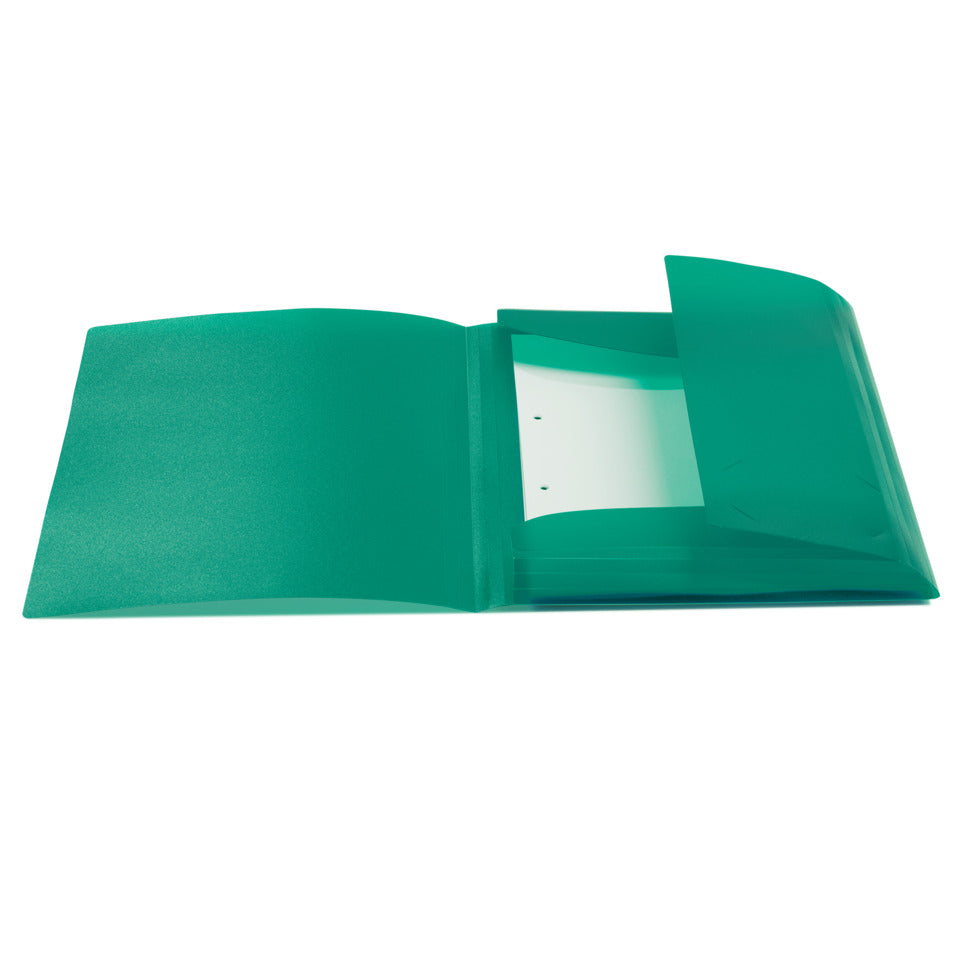 Sammelmappe, A4, PP, transluzent/dunkelgrün HERMA 19509 HERMA 19509 dunkelgrün