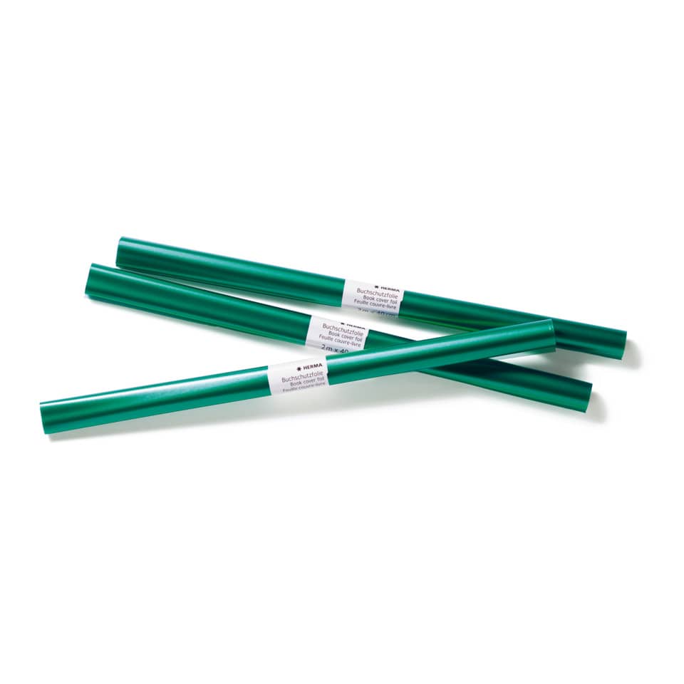 Buchschutzfolie, 2 m x 40 cm, grün HERMA 7365 HERMA 7365 Buchschutzfolie