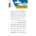 Buchstabenetikett A-Z, wetterfest, 240 Stück, schwarz HERMA 4154 HERMA 4154   5 mm wetterfest